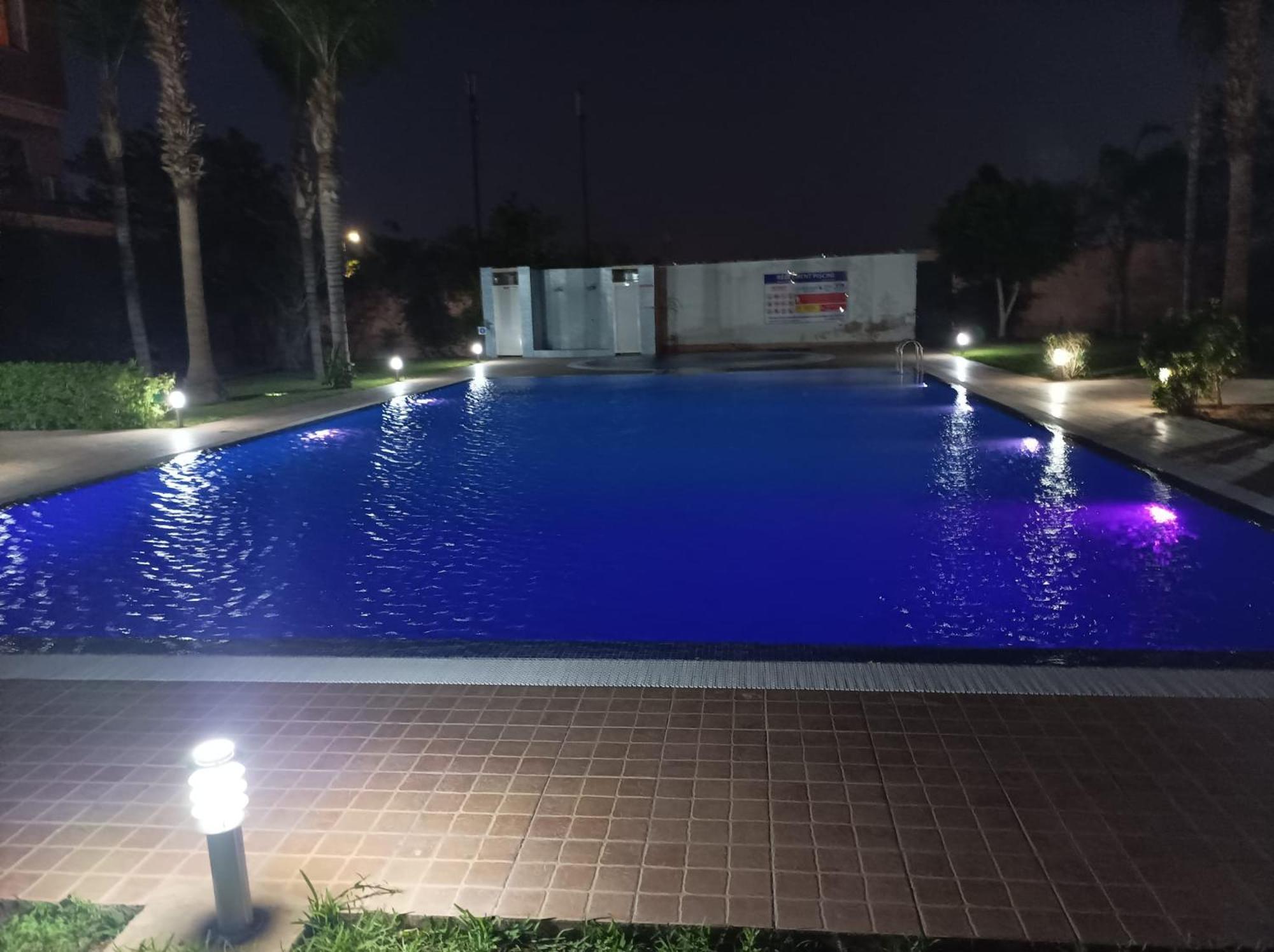 Appartement Haut Standing Vu Piscine Marrakesh Eksteriør bilde
